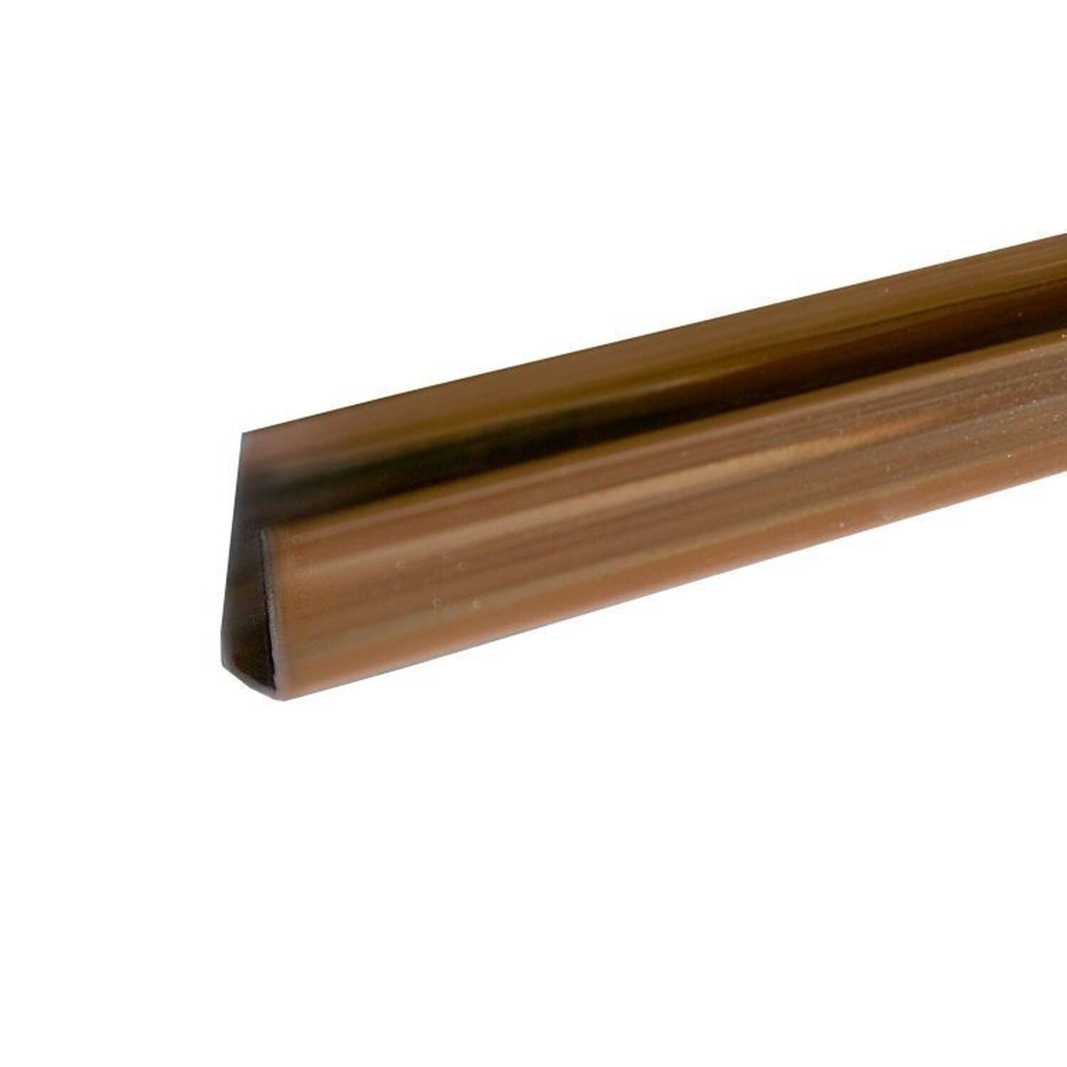 Kit 5 Caixas Com 75 M Acabamento Perfil "u" Para Forro Pvc 8mmx3cmx3,00m Bariri Imbuia