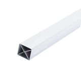 Kit 15 Caixas Com 180 M Tubo Metalon De Pvc 20mm X 30mm 300cm Bariri Mistura Pigmentada