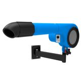 Secador Profissional Com Suporte De Parede Minag Azul 3 Temperaturas 127v