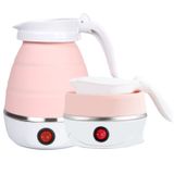 Chaleira De Viagem Elétrica Dobrável Portátil Resgitiati Rosa