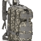 Mochila Tática Militar Impermeável Reforçada Grande Camping 45litros - Marrom Camuflada
