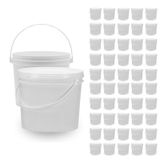 Balde 1.8l Para Armazenar Ingredientes 50 Pçs
