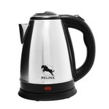 Chaleira Elétrica Inox Renlix 1,8 Litros Preto 220v 1500w