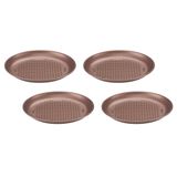 Mini Conjunto De Panelas De Pizza Cuisinart Cmbm-4ppbz 4 Peças De Bronze Antiaderente