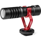 Super Microfone Câmera Vídeo Celular Boya By-mm1+ Plus Saída