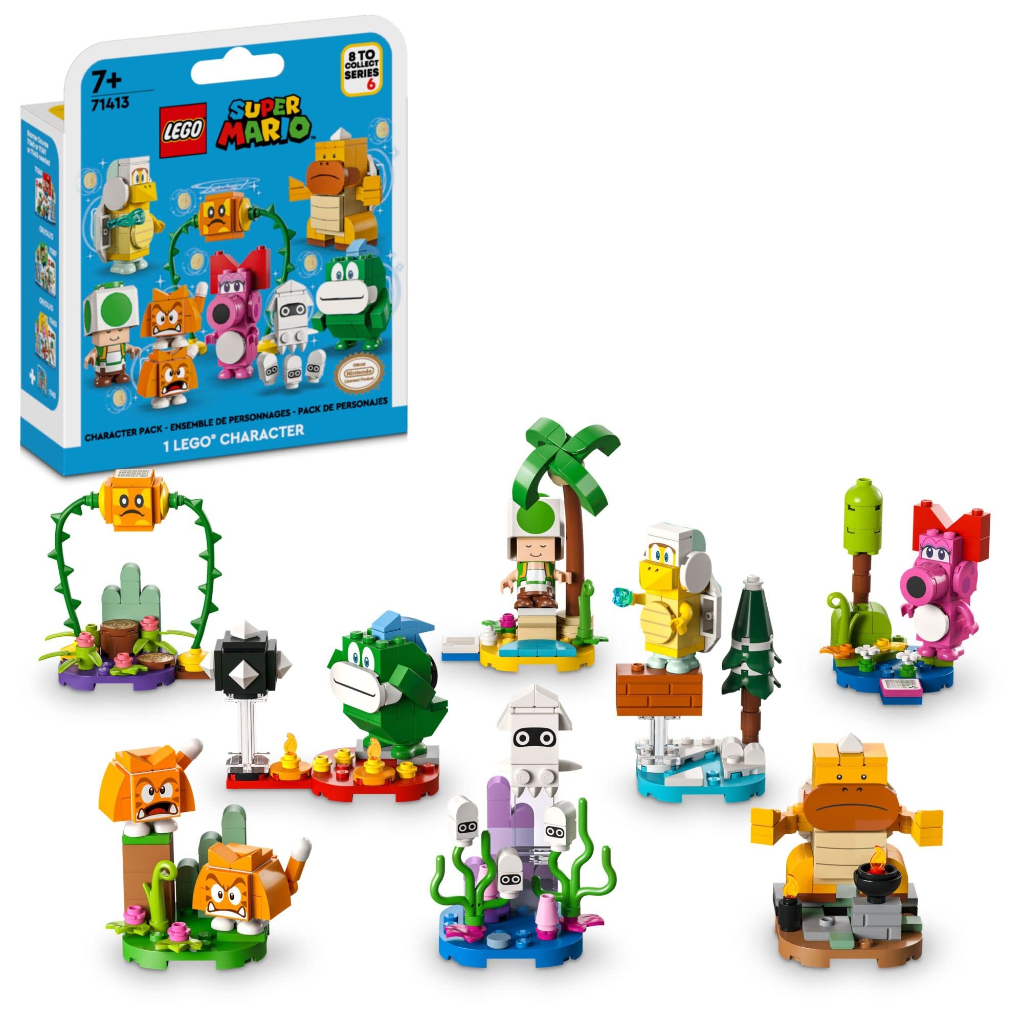 Pacotes De Personagens De Brinquedo Lego Super Mario Série 6 71413
