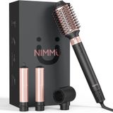 Escova Para Secador De Cabelo Nimmu 120.000 Rpm Ionic 4 Em 1 De Alta Velocidade