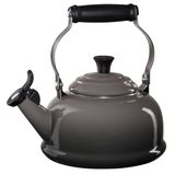 Chaleira De Chá Le Creuset Enamel On Steel Whistling 1.6l Oyster