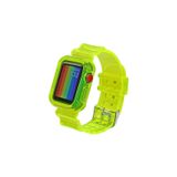Estojo Com Pulseira Amarela Neon Para Apple Watch 38/40/41 Mm