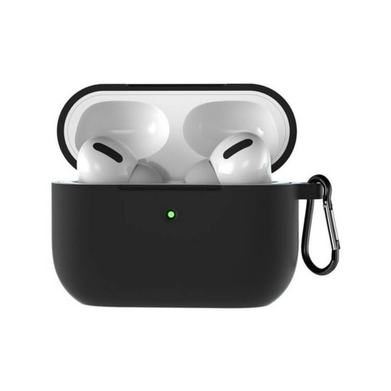 Capa Compatível Com Apple Airpods Pro De 3ª Geração Preta