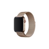 Pulseira De Metal Para Apple Watch 38/40/41 Mm Bege