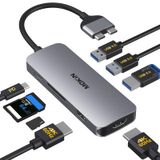 Estação De Ancoragem Mokin Para Macbook Pro/air Com 2 Hdmi 4k @60hz