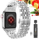 Pulseira Apple Watch Amaokay Em Aço Inoxidável 38 Mm/40 Mm/41 Mm