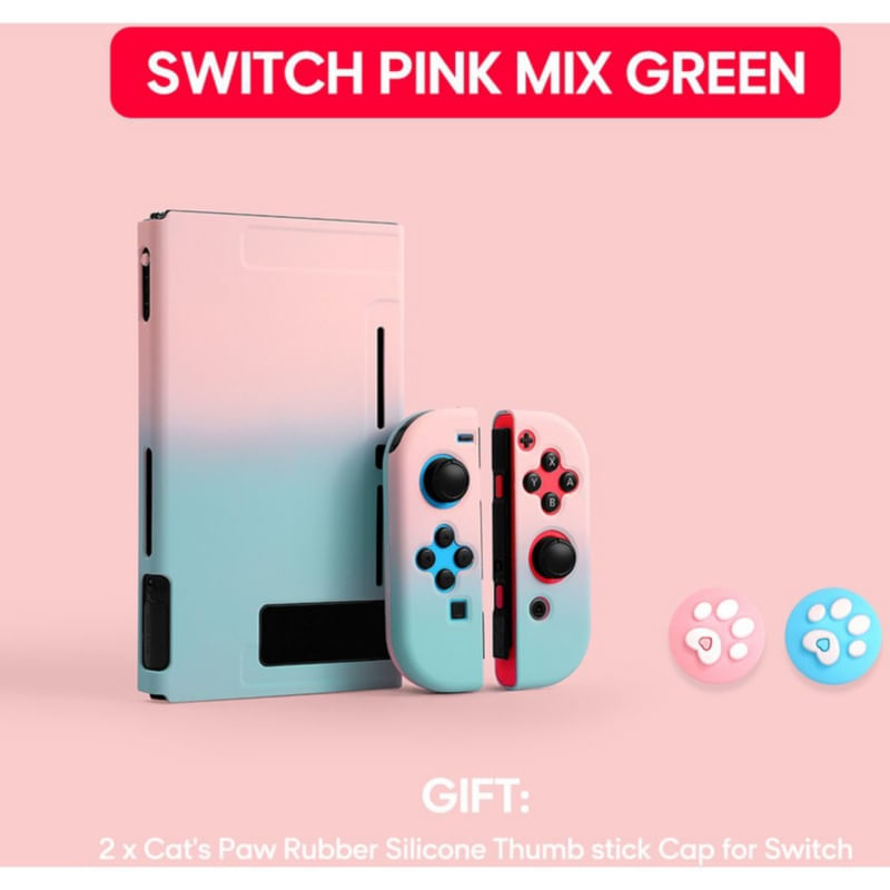 Capa Protetora Para Nintendo Switch Joy-con Modx Colorful