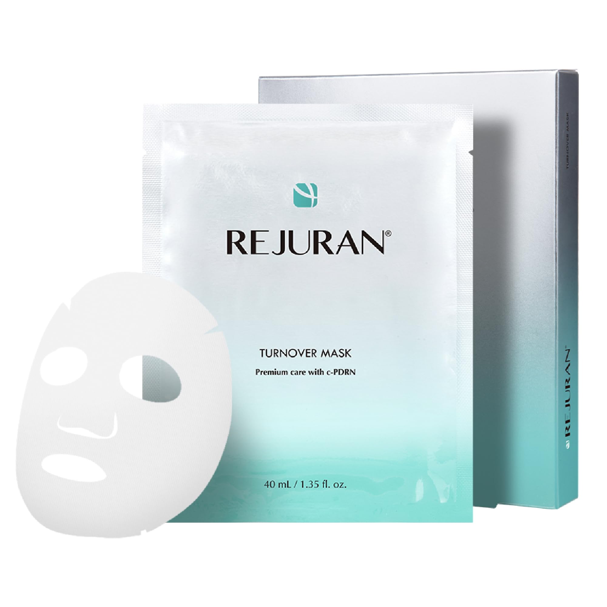 Máscara De Lençol Rejuran Turnover Mask C-pdrn Skin Repair 40 Ml X