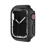 Caixa Com Protetor De Tela Para Apple Watch 7 45 Mm Preto
