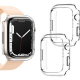 Estojo Com Tampa De Vidro 360° Para Apple Watch 40mm Series 1-6