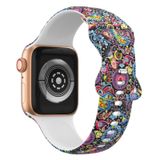 Pulseira De Relógio Medusa Design De Silicone Para Apple Watch 38/40/41 Mm