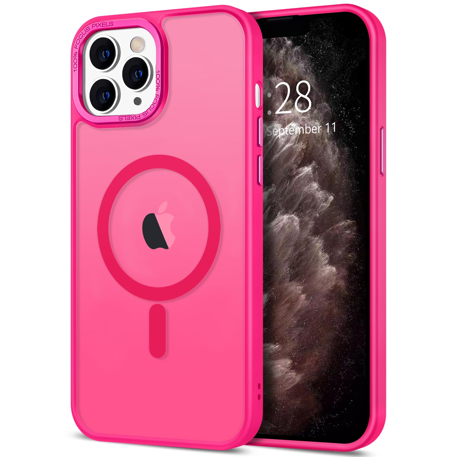 Capa De Telefone Hython Para Iphone 11 Pro Max 6,5" Com Magsafe Pink