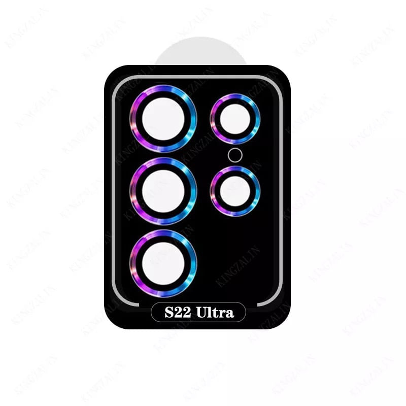 Protetor De Lente De Câmera Samsung S22 Ultra Aluminium Glass