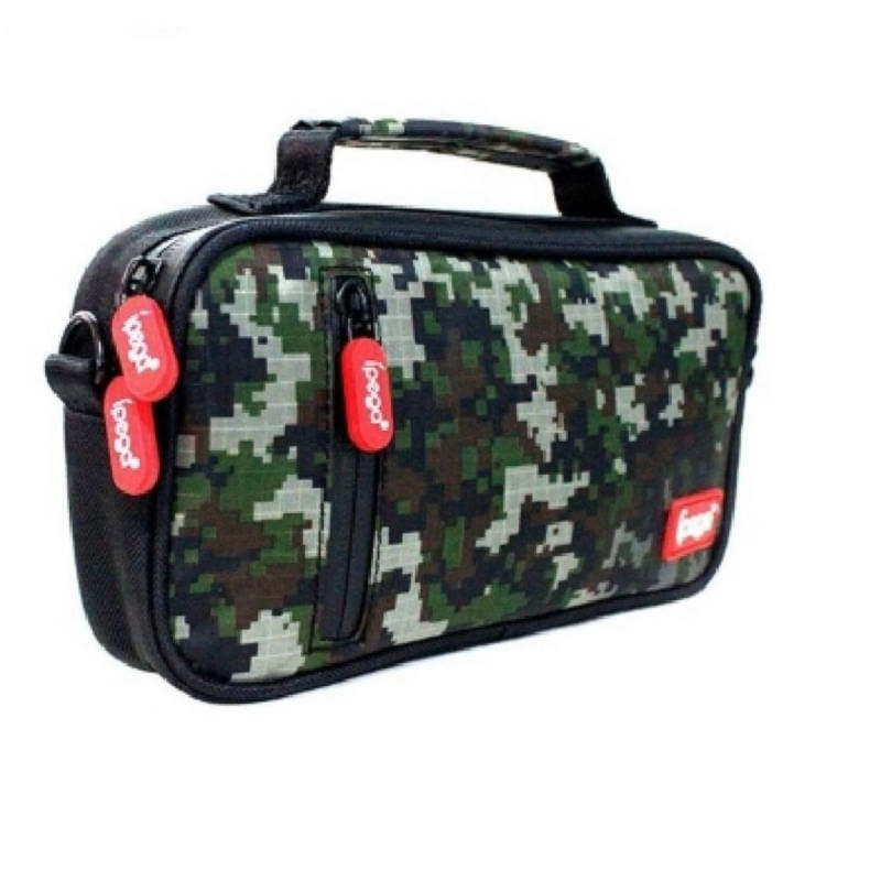Capa Protetora Para Nintendo Switch Camouflage Com Alça