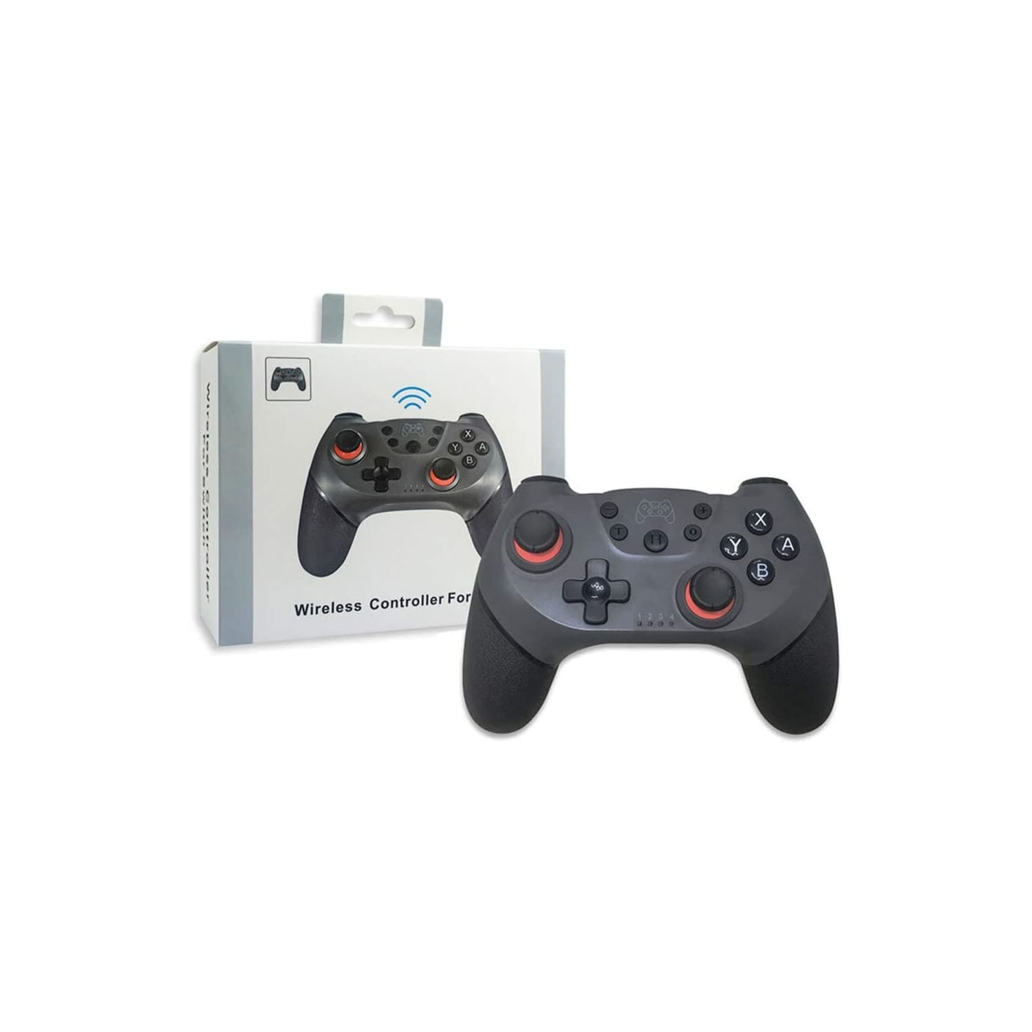 Gamepad Bluetooth Nintendo Switch Pro Cinza