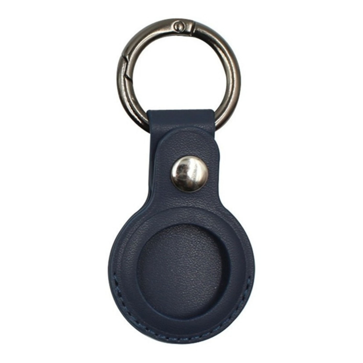 Estojo De Couro Airtag, Chaveiro Matpro Store, Couro Pu