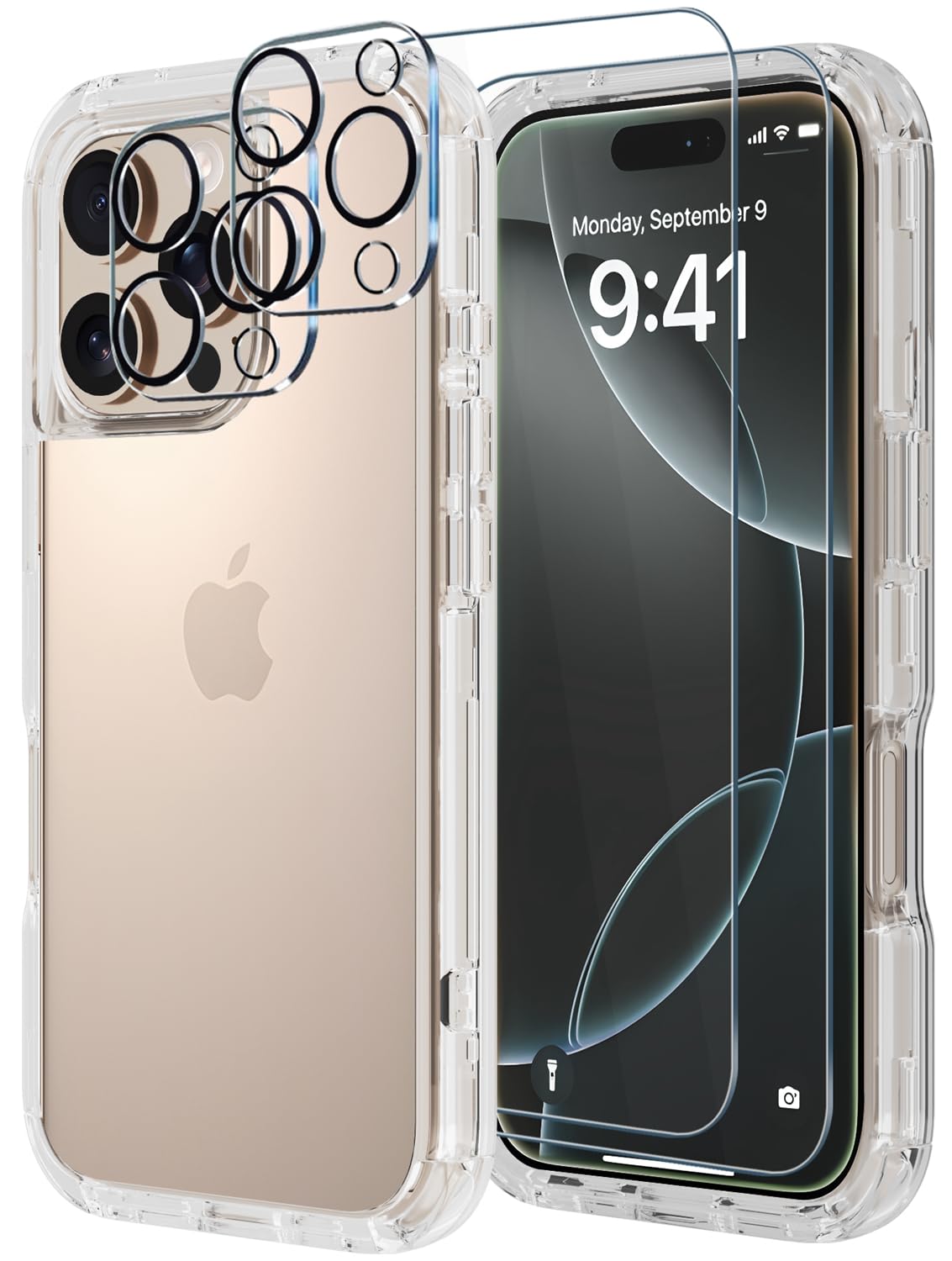 Capa De Telefone Diverbox Para Iphone 16 Pro Com Protetor De Tela
