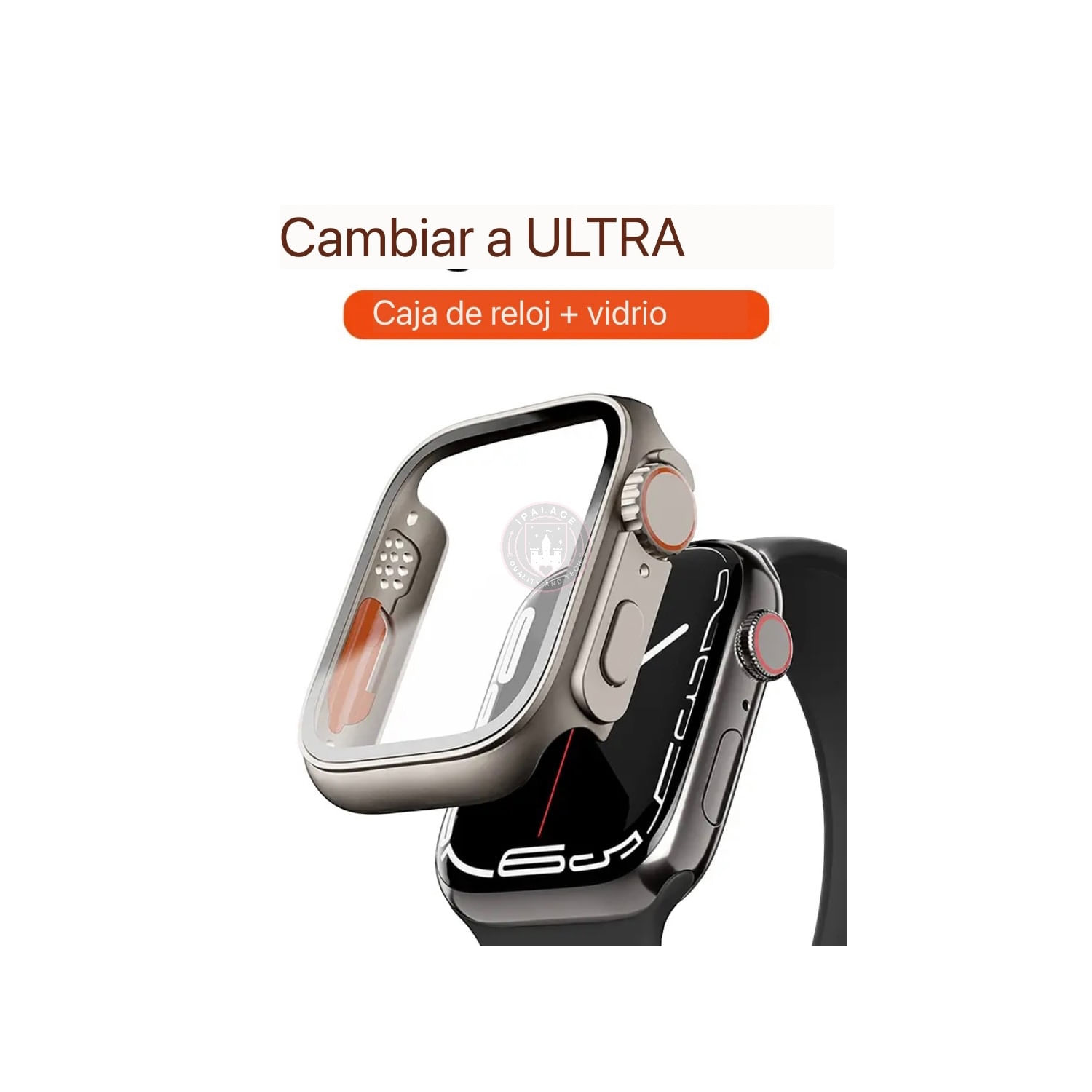 Capa Protetora E Conversora Para Apple Watch Ultra 44mm