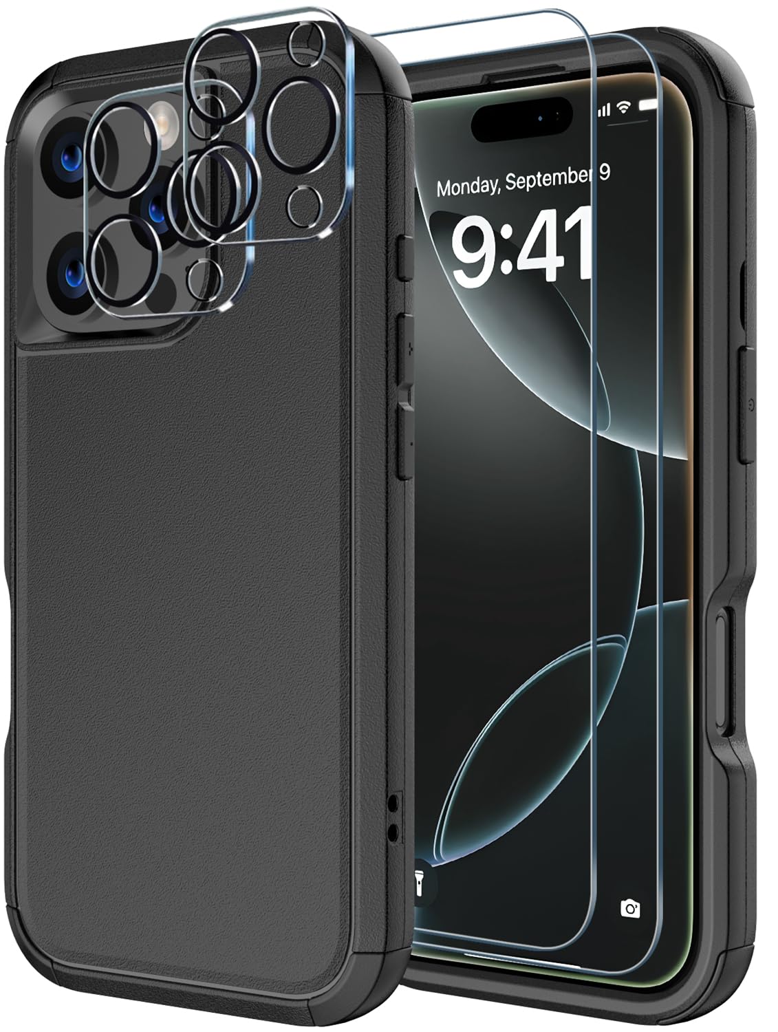 Capa De Telefone Diverbox Para Iphone 16 Pro Com Protetor De Tela