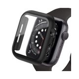 Estojo Com Vidro Protetor De 360° Para Apple Watch 40mm Preto