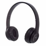 Fones De Ouvido Bt P47 Pretos Sem Fio Bluetooth 5.1