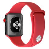 Botão De Pulseira Para Apple Watch 38/40/41 Mm - Vermelho