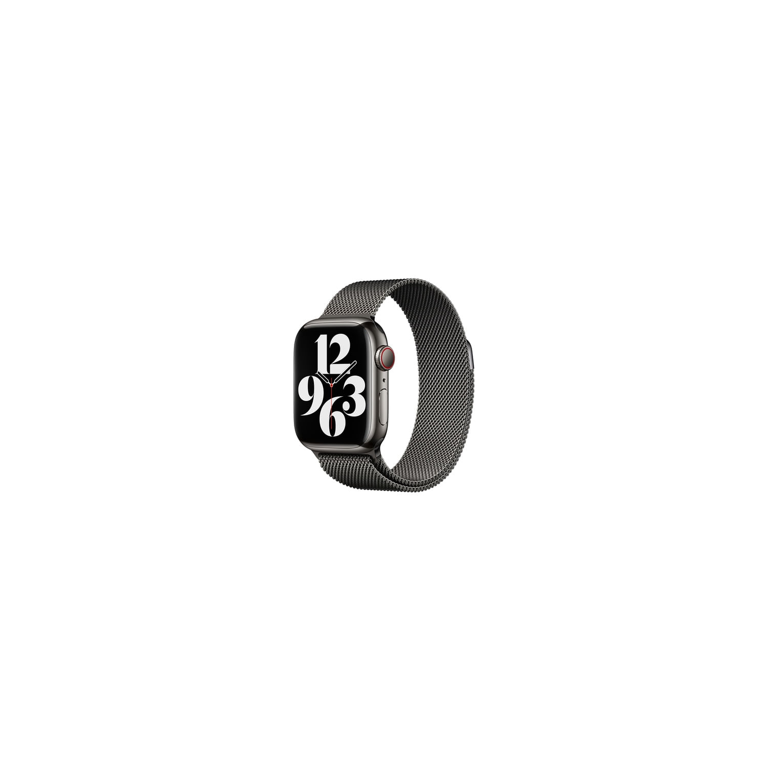 Bracelete Para Apple Watch 38-40-41 Mm Preta