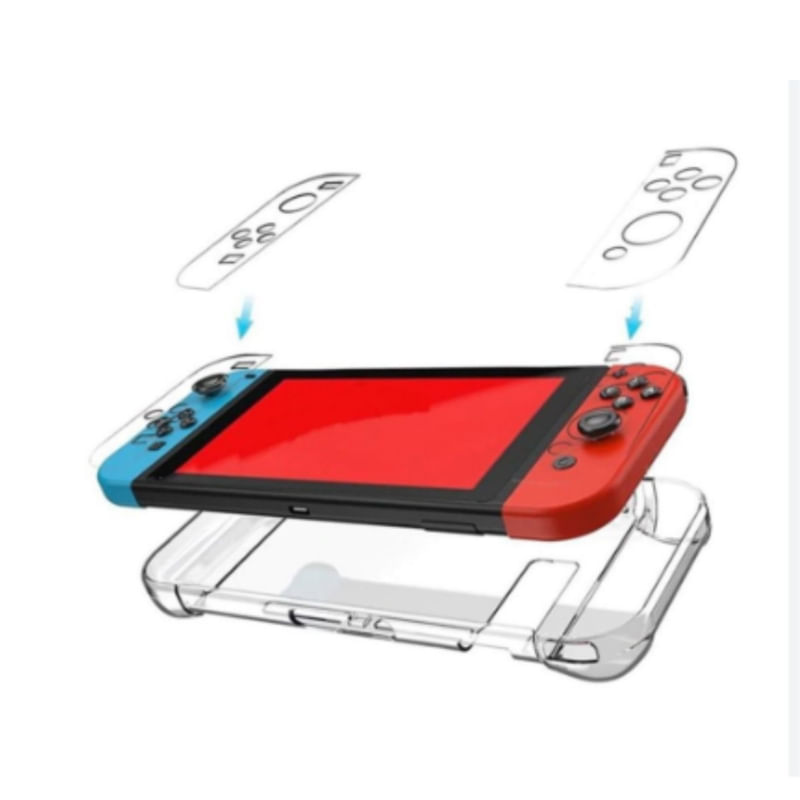 Capa Transparente Acrílica Oled Para Nintendo Switch