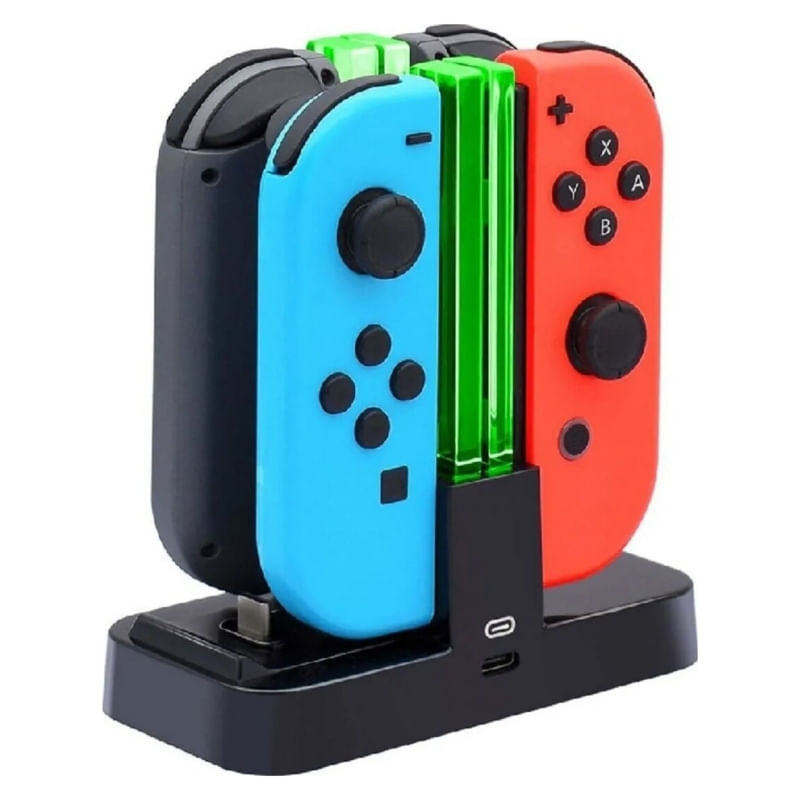 Base De Carregador Para Controladores Nintendo Switch Joy-con