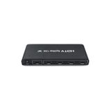 Hdmi Splitter Metal 4 Saídas 4k Para Playstation Xbox