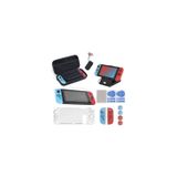 Kit De Acessórios Nintendo Switch 16 Em 1 Com Capa E Proteção De Tela