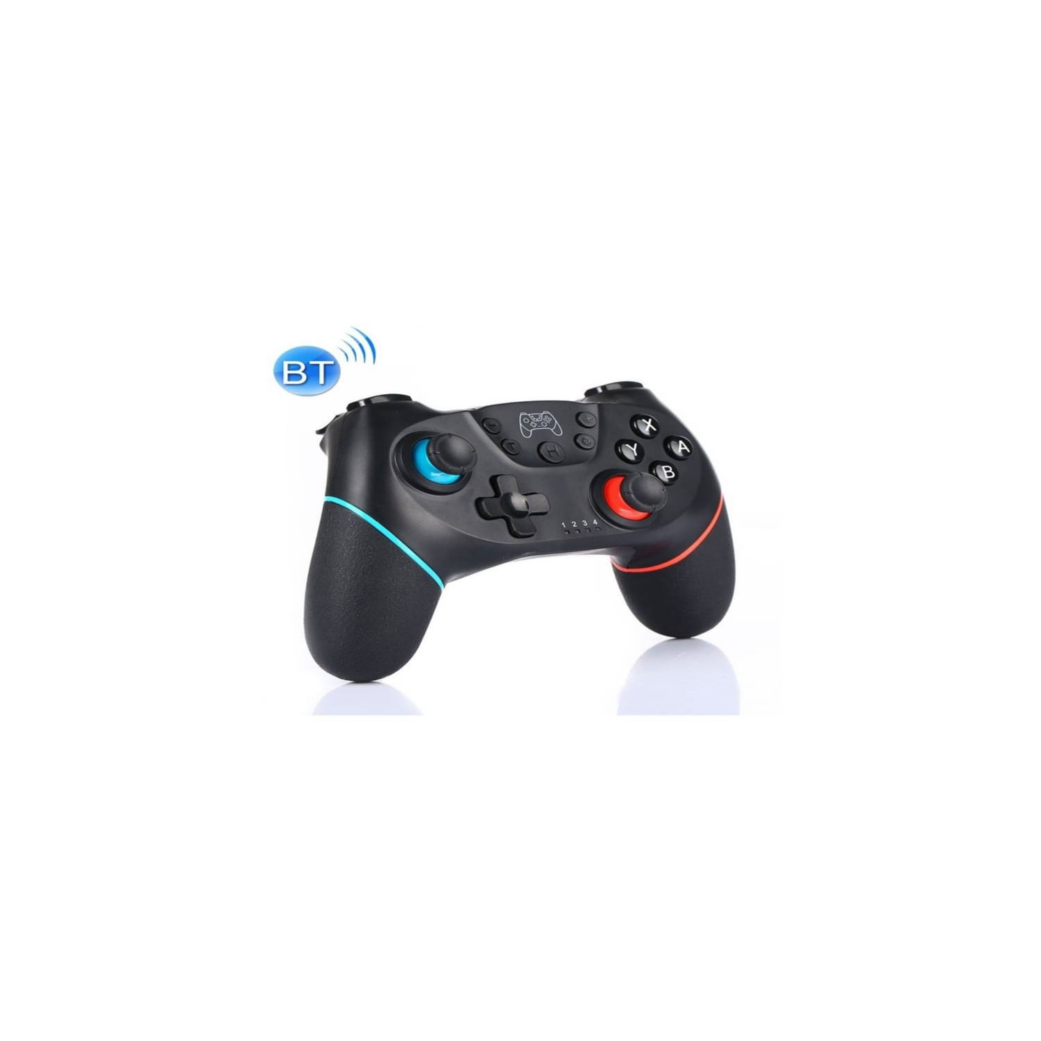 Controlador De Gamepad Sem Fio Para Nintendo Switch Black