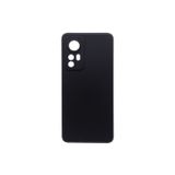 Capa De Silicone De Pelúcia Xiaomi 12 Pro 5g Preta