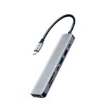 Adaptador Usb Tipo C 7 Em 1 Hub 100w 5gbps Para Mac Macbook
