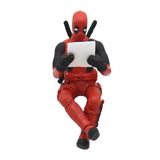 Mini Bonecos De Ação Sentados Em Pvc Marvel Deadpools