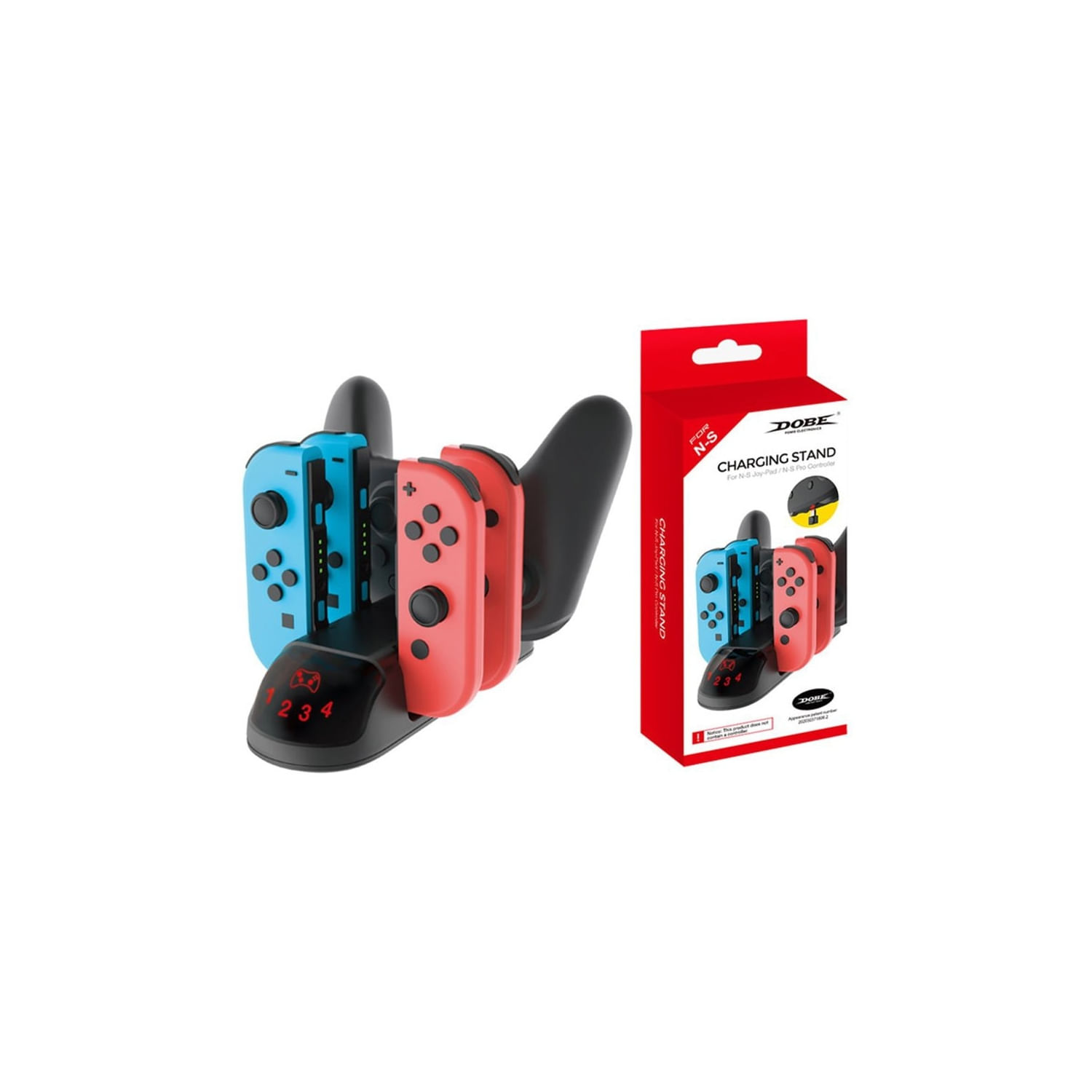 Carregador De Bateria Nintendo Switch Joycon Com Carregamento Joycon