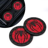 Porta-copos Para Carro Coasters Spider Man Marvel Silicone