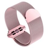 Pulseira De Metal Para Apple Watch 38/40/41 Mm Rosa