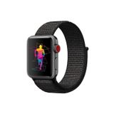 Pulseira De Nylon Para Apple Watch Series 1-6 38/40/41 Mm - Bla