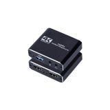 Placa De Captura De Vídeo Hdmi 4k 1080p Usb 3.0 Com Entrada De Microfone