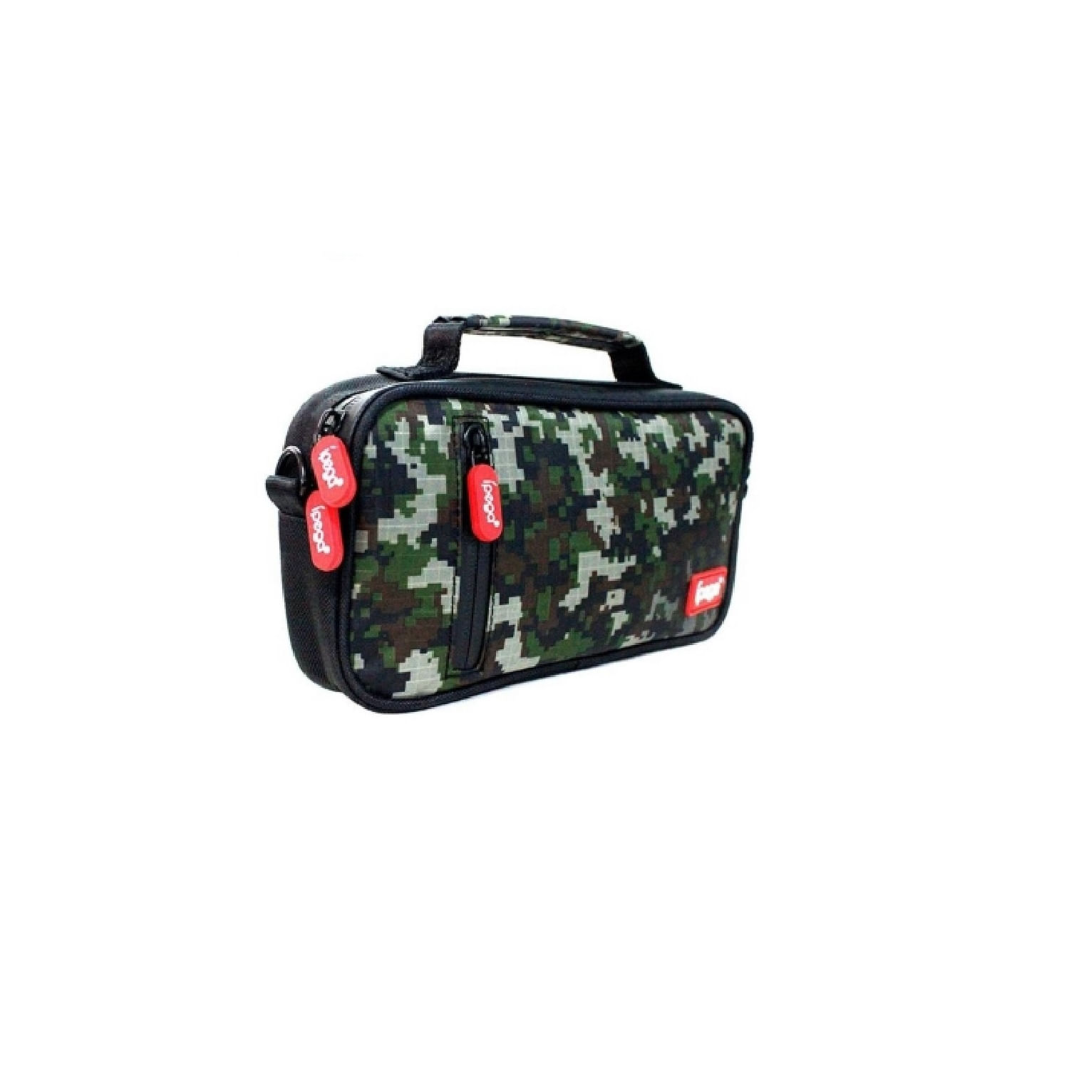 Capa Protetora Nintendo Switch Camouflage Com Alça De Ombro