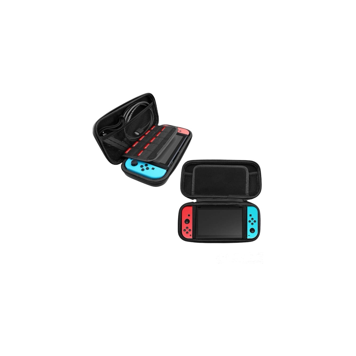 Capa Protetora Oled Para Nintendo Switch E Folha De Vidro 8 Em 1