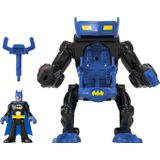 Toy Battling Robot Fisher-price Imaginext Dc Super Friends Batman Com Boneco E Luzes Dobráveis Para Crianças De 3 Anos Ou Mais